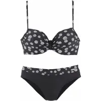 LASCANA Bikini marine / blanc