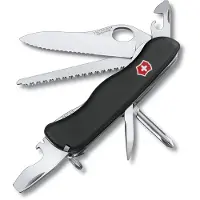 Victorinox Couteau Suisse de Poche - Military - 0.8463.MW3 - Noir