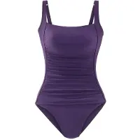 LASCANA Maillot de bain modelant violet