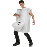 MOM Bidet Man Costume Clair M-L Enfants