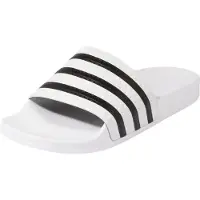 Adidas Mule 'Adilette' noir / blanc