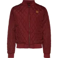 Urban Classics Veste mi-saison 'Diamond Quilt' bourgogne