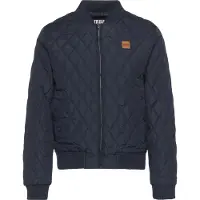 Urban Classics Veste mi-saison 'Diamond Quilt' bleu marine