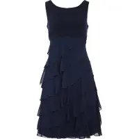 Swing Robe de cocktail marine
