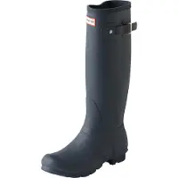 Hunter Bottes en caoutchouc 'Womens Original Tall' bleu marine