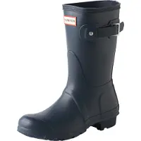 Hunter Bottes en caoutchouc bleu marine