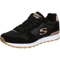 SKECHERS Baskets basses 'Goldn Gurl' or / noir