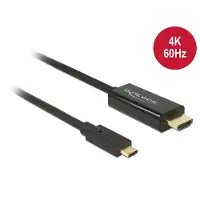DeLOCK Usb C To Hdmi 4k Cable 3 M Noir