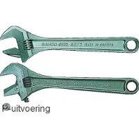 Bahco Standard Center Knurled With Chrome Finish Pliers 27 Mm 205 Mm Anglais Argent Argent One Size