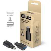 Club 3D Caa1521 Usb-c To Usb-a Adapter Noir
