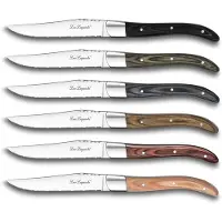 Lou Laguiole Coffret de 6 couteaux à steak - - 603960 - lou laguiole