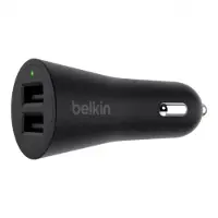 Belkin Chargeur de voiture Dual USB 24W Noir
