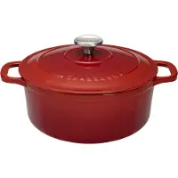 CHASSEUR Cocotte ronde en fonte émaillée 28cm rubis - - PUC472858 -