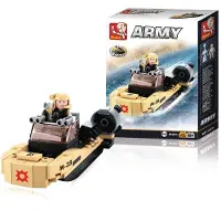 Sluban Army 8into1 M38-B0587H Assault Boat