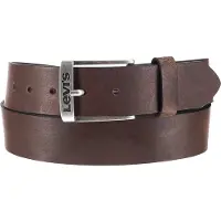 Levis Accessories Ceinture 'New Duncan' chocolat
