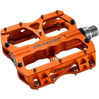 Reverse Components Escape Pedals - orange sandblast