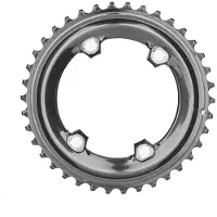 Shimano M9000 Xtr Double Chainring Argenté 28t