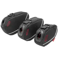 Klickfix Integra M Saddle Bag 0.5l Argenté