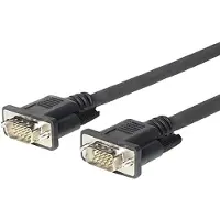 VivoLink PROVGAMC1.8 câble VGA 1,8 m VGA (D-Sub) Noir