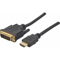Exertis Connect - Câble adaptateur - liaison simple - HDMI mâle pour DVI-D mâle - 2 m