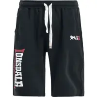 Lonsdale Sidemouth Sweat Shorts Noir L Homme