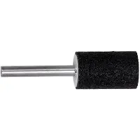 Metabo Meule sur tige en corindon brun 32 x 32 x 40 mm, queue de 6 mm, K 24, cylindrique