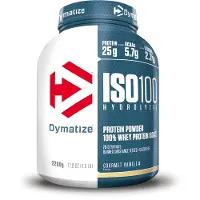 Dymatize ISO 100 Hydrolyzed Gourmet Vanilla 2264g - Hydrolysat et isolat de lactosérum