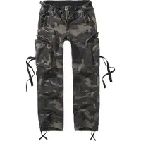 Brandit Pantalon cargo beige / kaki / vert foncé