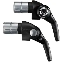 Shimano Bar-ends Levers Dura Ace Shifter Noir,Argenté 2/3 x 11s