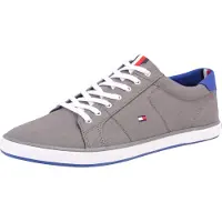 Tommy Hilfiger Baskets basses 'Harlow' bleu / taupe / rouge / blanc