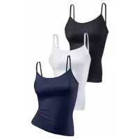 Vivance Maillot de corps bleu marine / noir / blanc