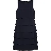 Vera Mont Robe de cocktail bleu foncé