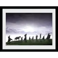 Taru sormusten herrasta Framed Print Lord of the Rings : Fellowship, Autres accessoires gaming, Multicolore
