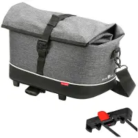 Klickfix City Racktime Snap It Carrier Bag 18l Gris