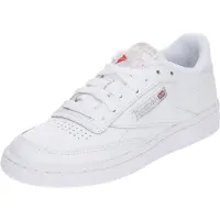 Reebok Baskets basses 'Club C 85' gris / rouge / blanc