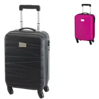 L-merch 56-02044 | Trolley-Bordcase Padua - Couleur : rose - Taille : 55 x 35 x 20 cm