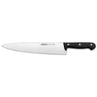 Arcos Couteau De Chef Arcos Universél 280804 En Acier Au Nitrum, Avec Mango En Polyoxyméthylène Et Lame De 30 Cm Dans Un Étui.