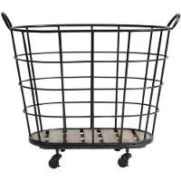 Nordal A/s Downtown Panier Sur Roulettes-noir | 4491