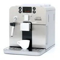 Gaggia Brera RI9833 - Machine à café automatique avec mousseur à lait - 15 bar - argent