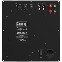 Monacor SAM-500D Module actif de subwoofer de classe D, 500 W à 4 O
