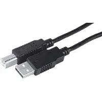 Dexlan - Câble USB - USB (M) pour USB type B (M) - USB 2.0 - 3 m - noir