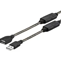 VivoLink USB 2.0 ACTIVE CABLE TO MALE - (câble actif vers mâle)