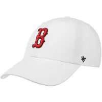 47 Casquette blanche MLB Clean Up des Red Sox de Boston '- Taille unique