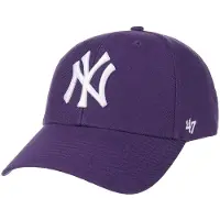 47 Brand Mlb New York Yankees Mvp Snapback Cap Violet Homme