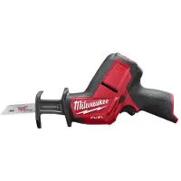 Milwaukee M12 CHZ-0 - Scie Sabre Sans Fil Li-Ion 12V (machine Seule) - Moteur Brushless