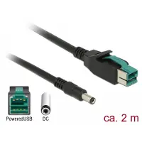 DeLOCK Câble d'imprimante - USB alimenté - 2 mètres -