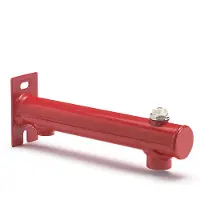 Flamco fixation murale Flexconsole Rp 1/2xRp 3/4, rouge, avec purgeur d'air manuel 1/2