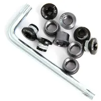 Fsa Ml021 Chainring Screw Set 10 Units Noir