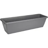 Elho Jardinière Rectangulaire Barcelona Xl - 60 Cm - Anthracite -