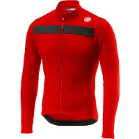 Castelli Puro 3 Long Sleeve Jersey Rouge S Homme